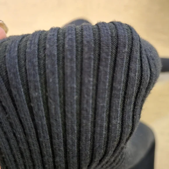 See By Chloé Mini Ribbed Sweater Dress in Deep Forest Green Sz Medium - Picture 6 of 11